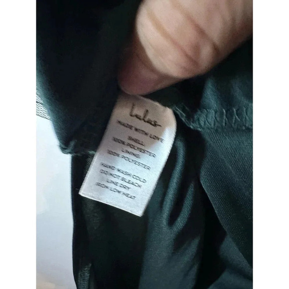 Lulus Women's Green Sweet Serenade Tulle Swiss Dot Surplice Midi Dress Size XXS - Picture 7 of 11